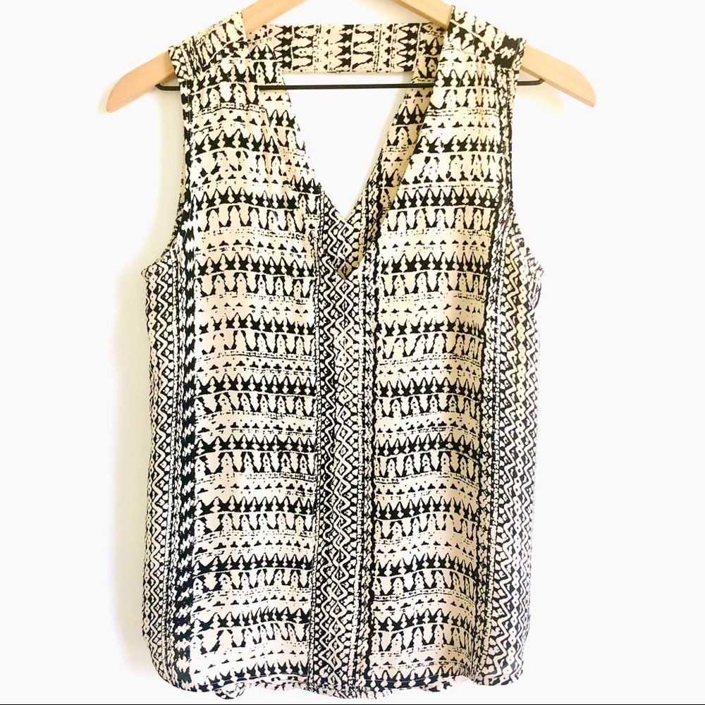 NWOT | A.N.A | Printed Tank With Back Detail